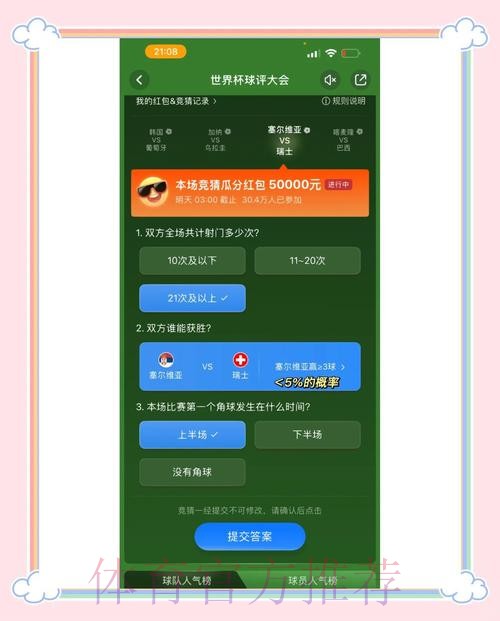 世界杯竞猜平台热门赛事深度解析